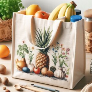 بگ پارچه ای زیپ دار