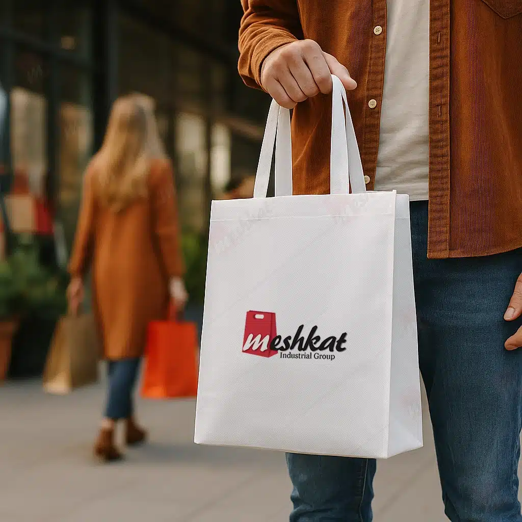 خرید ساک پارچه‌ای ساک دستی گروه صنعتی مشکات